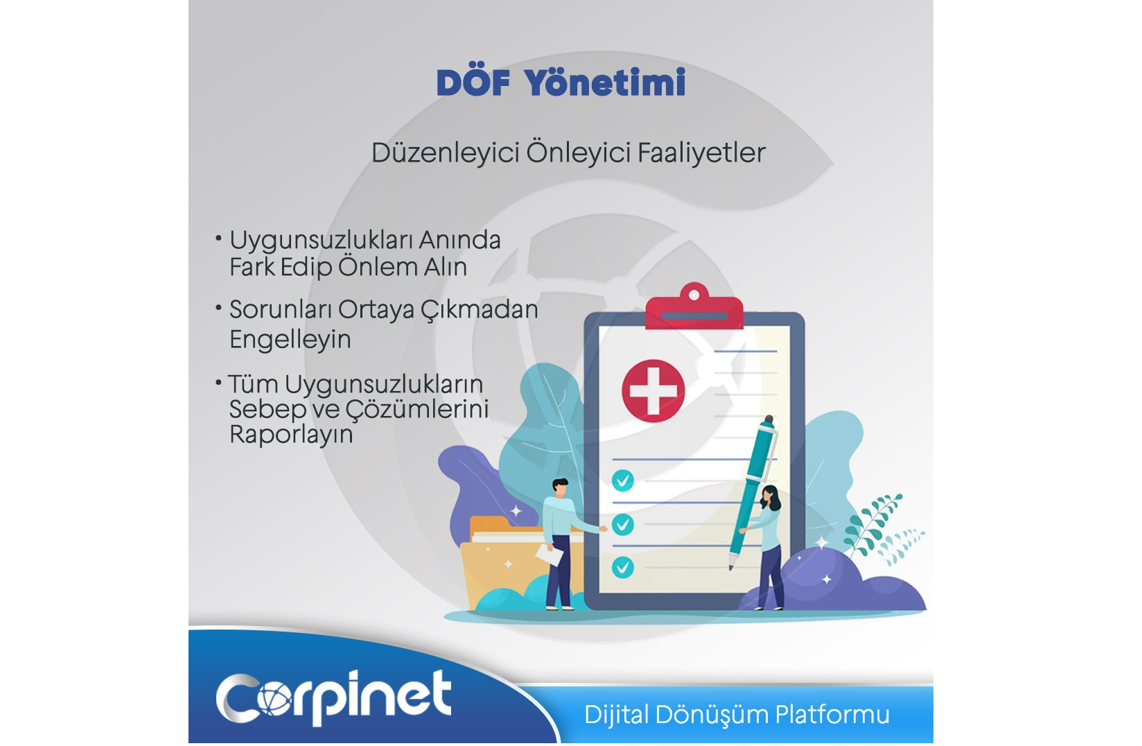 Corpinet Blog DÖF Yönetim Sistemi
